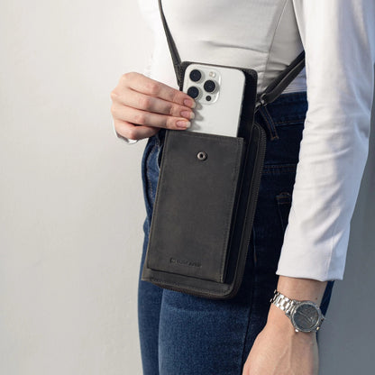 Crossbody Sling Purse | Dark Grey