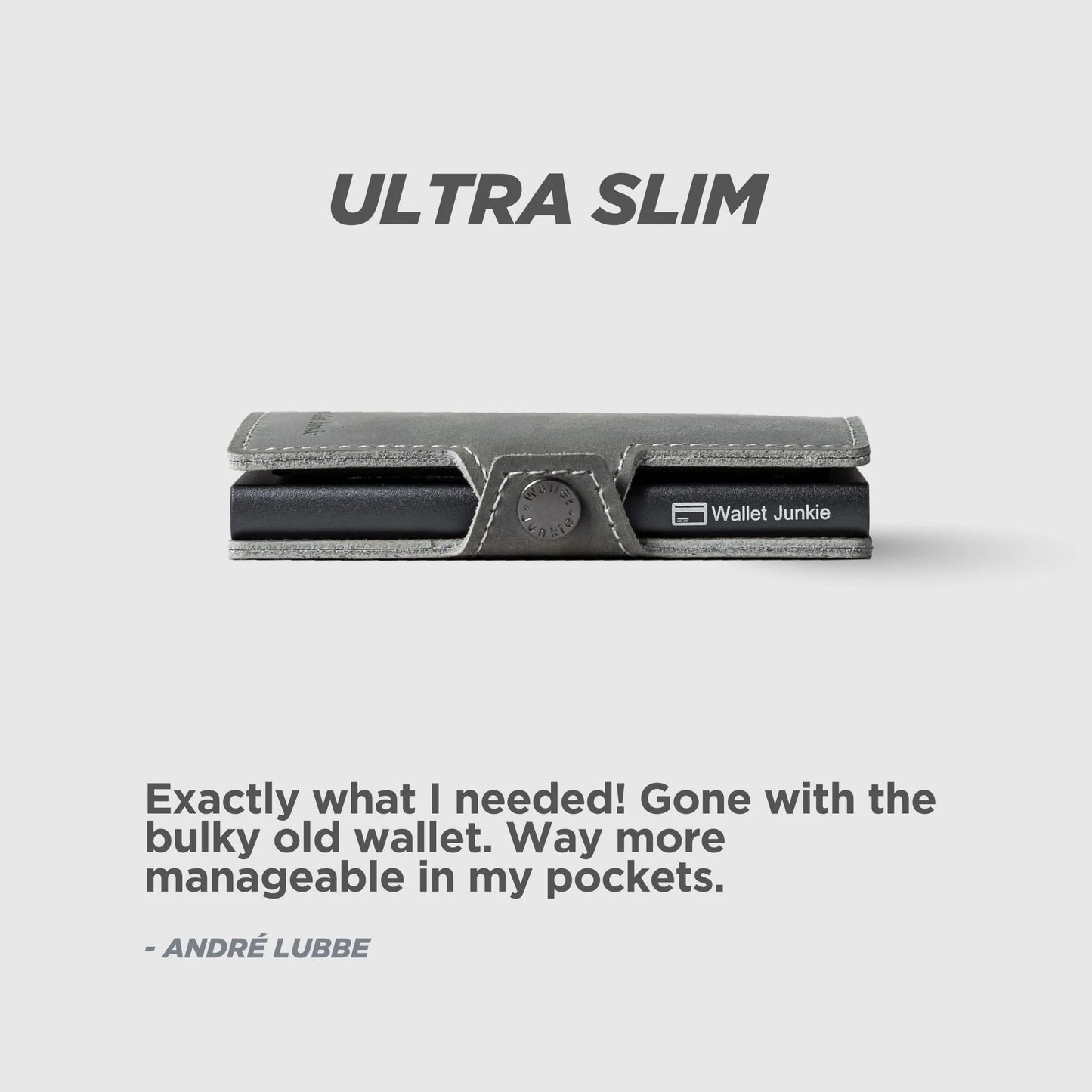 Wallet Junkie Pro | Space Grey