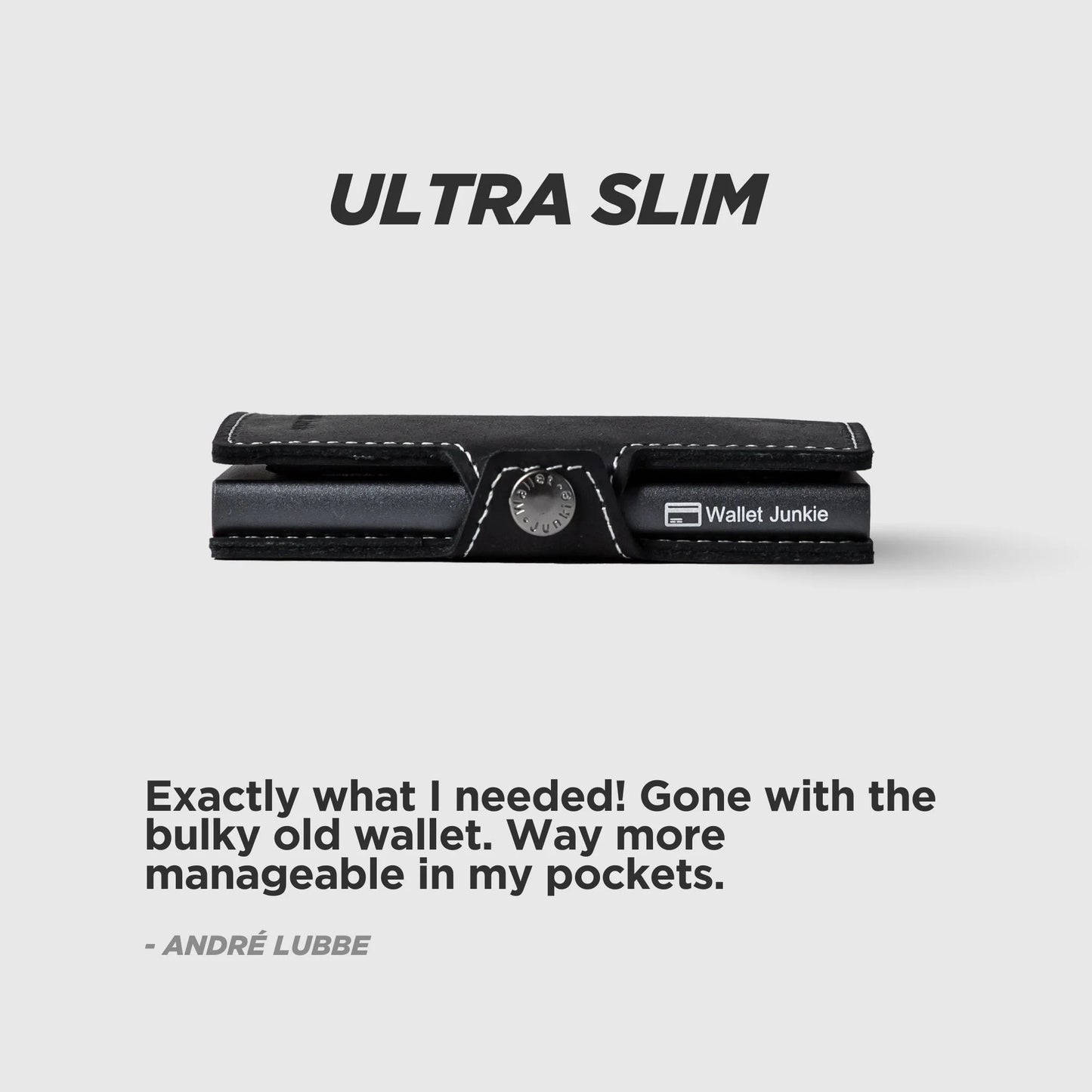 Wallet Junkie Pro | Midnight Black