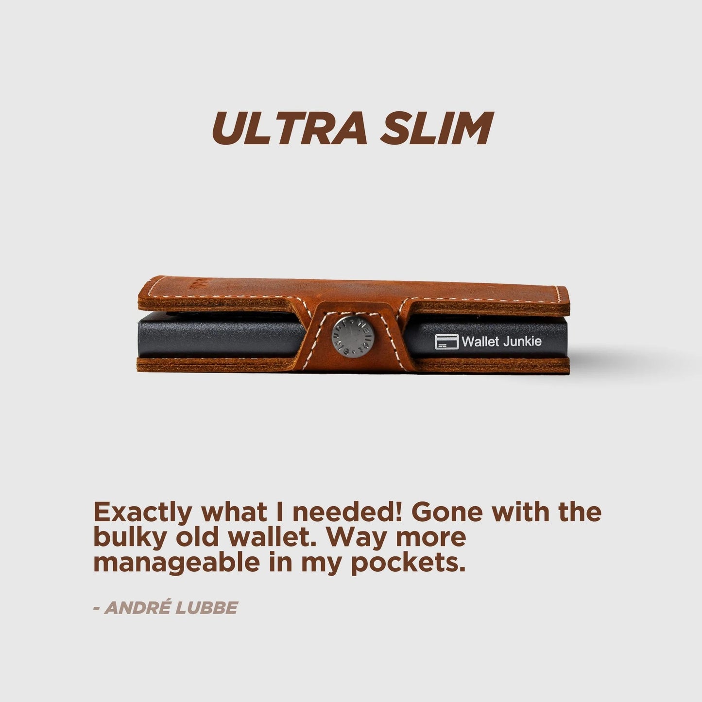 Wallet Junkie Pro | Light Brown