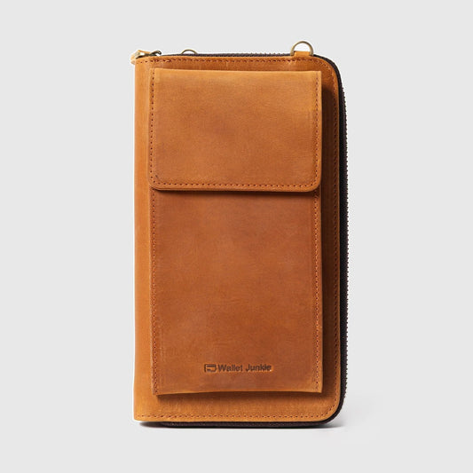 Crossbody Sling Purse | Light Brown