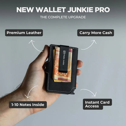 Wallet Junkie Pro | Midnight Black