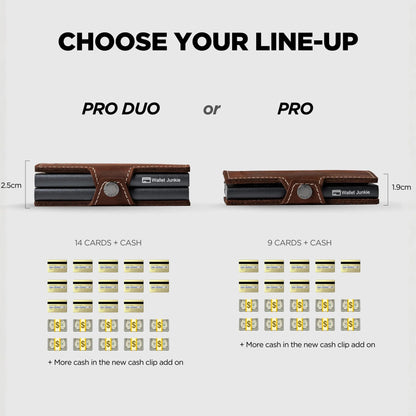 Wallet Junkie Pro Duo | Coffee Brown