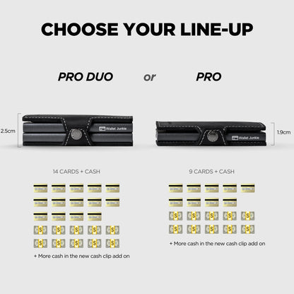 Wallet Junkie Pro Duo | Midnight Black