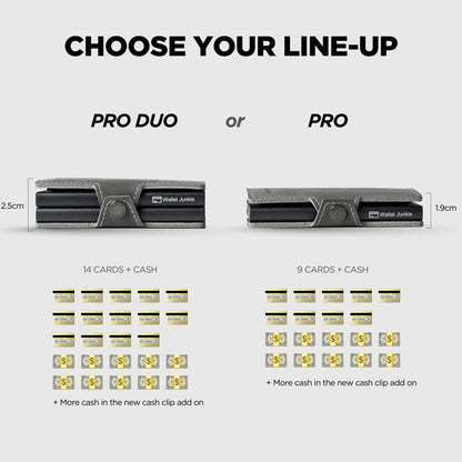 Wallet Junkie Pro Duo | Space Grey